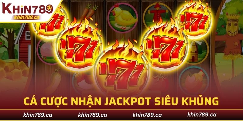 Cá cược nhận thưởng Jackpot siêu khủng cùng nhà cái