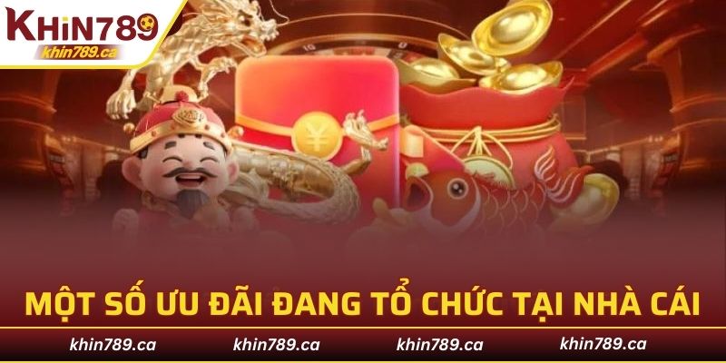 Một số ưu đãi lớn đang tổ chức tại nhà cái