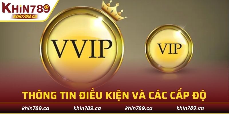 Thông tin điều kiện và các cấp độ đang được triển khai